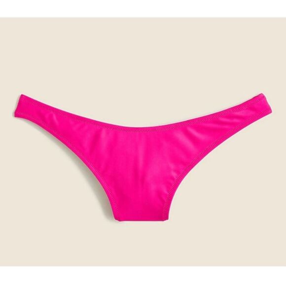 J Crew Heritage 1989 High Leg Bikini Bottom bp209 M - Picture 2 of 7